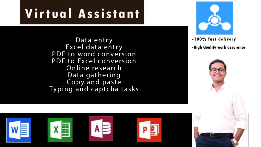 I will do expert data entry work for you