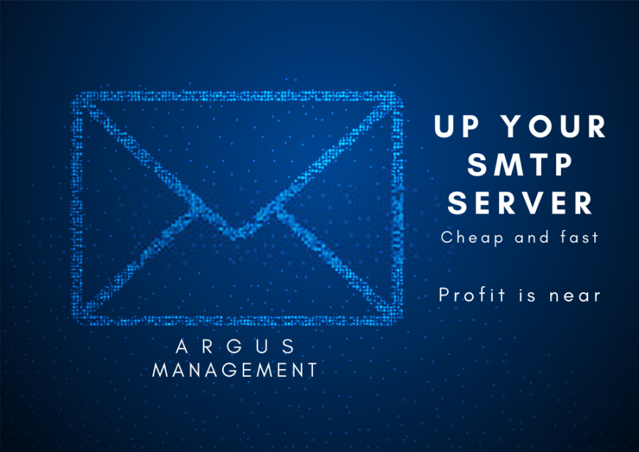 I will create and setup smtp server for 15 today