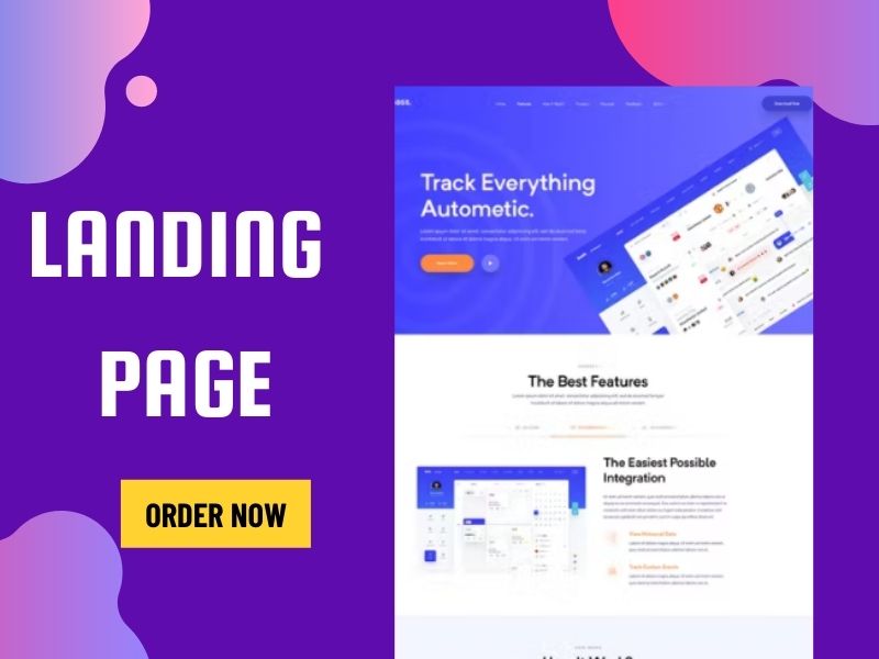 I will design and create high converting WordPress landing page 