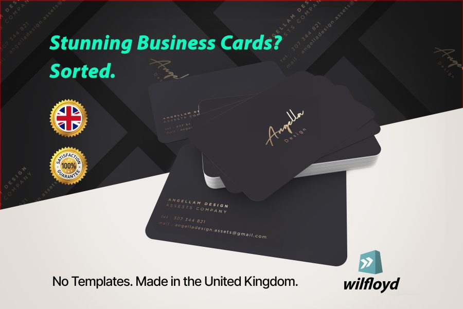I will do stunning business card for your luxury professional business
