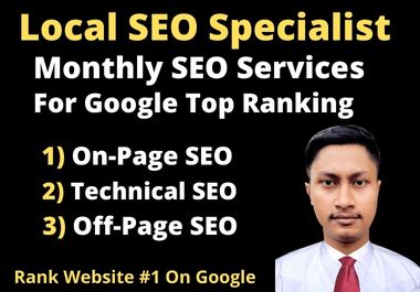 I will rank your Local Website on Google top with Full SEO service