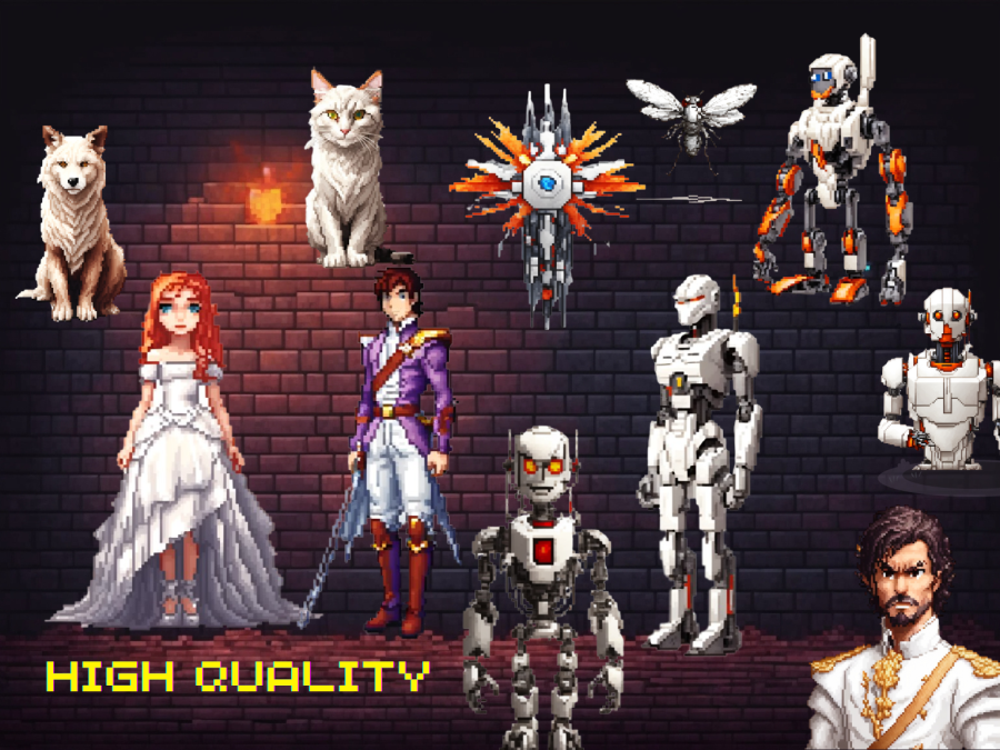 I will create a unique pixel art character that you can use anywhere