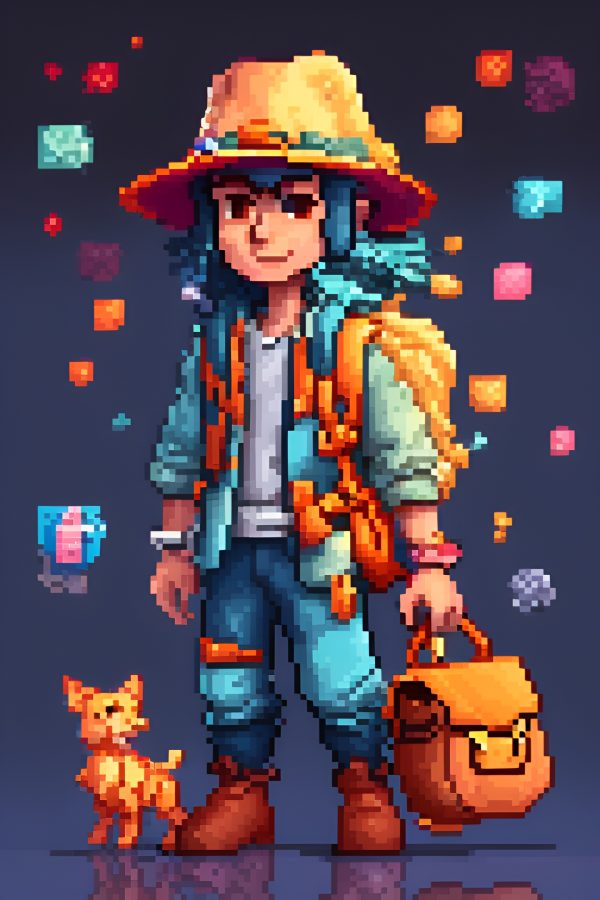 I will create a unique pixel art character that you can use anywhere