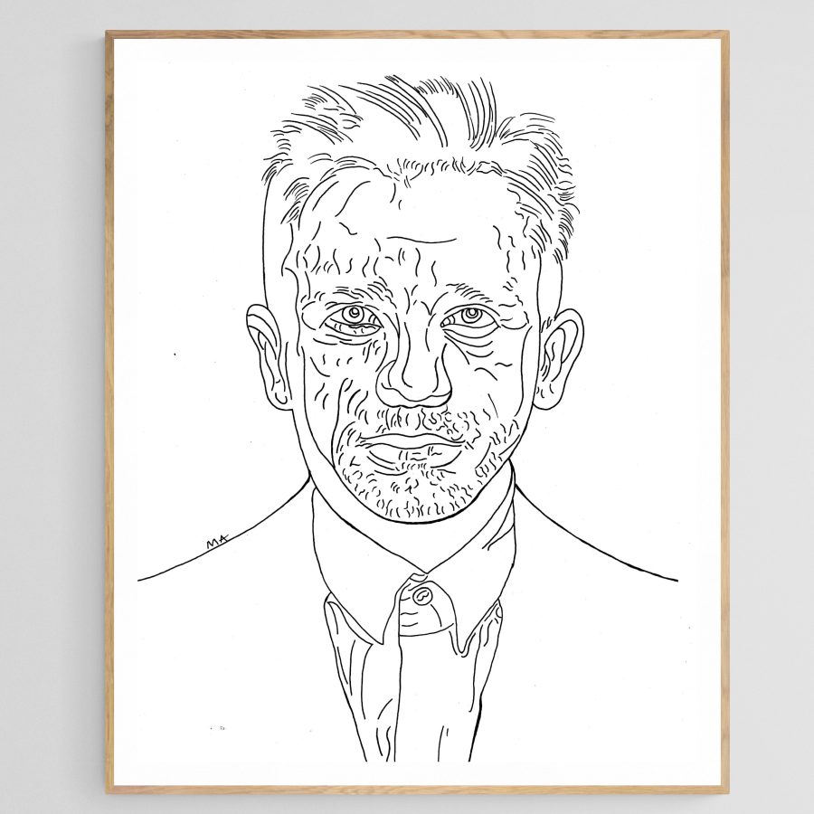 I will draw you a portrait Drawing