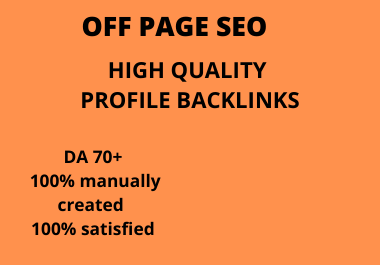 :] I will do 30 profile backlinks 