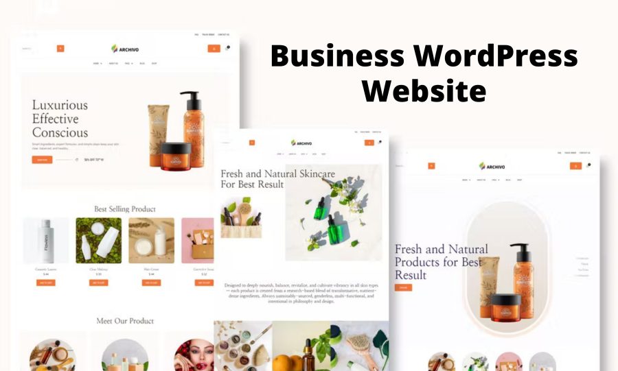 Create business corporate and consulting responsive wordpress website.