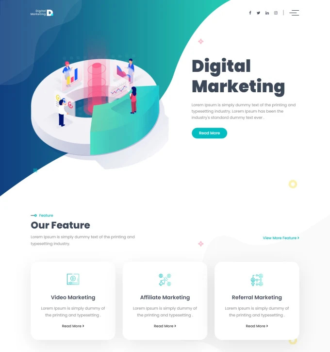 I will design responsive wordpress landing page elementor or elementor pro landing page