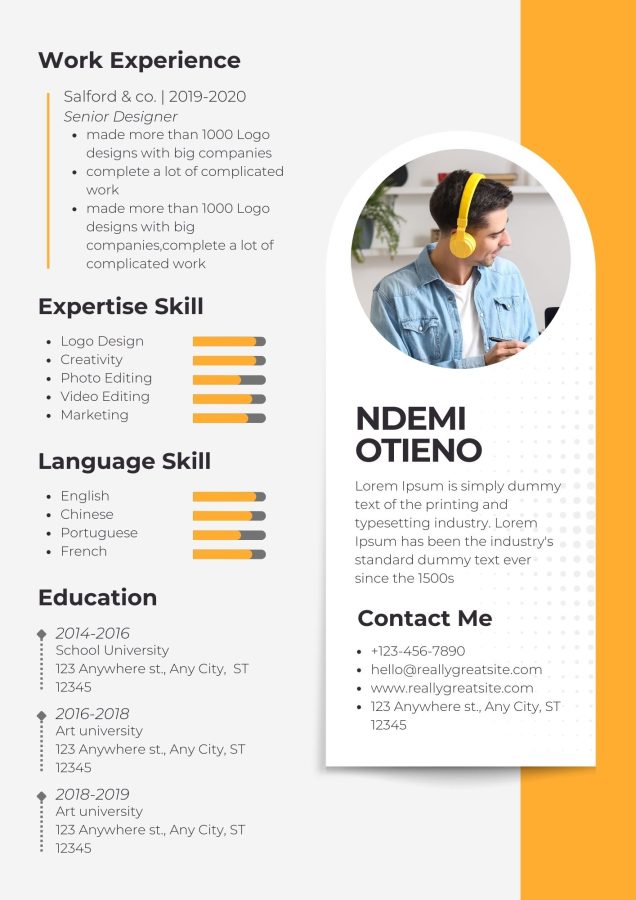 I will develop and improve your resume, cv, and cover letter