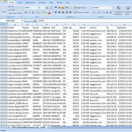 I will build email list of 2022 active real estate from USA ( 1$=100 emails )
