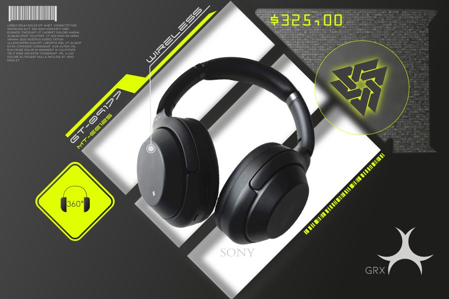I will create a powerful futuristic web banner, poster design