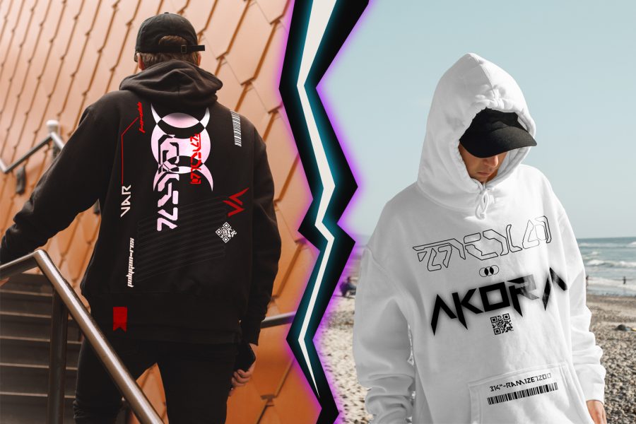 I will create a futuristic cyberpunk streetwear design for pod & mba