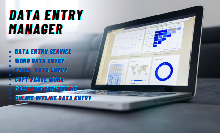 I will do data entry, document converting, copy paste and excel data entry jobs