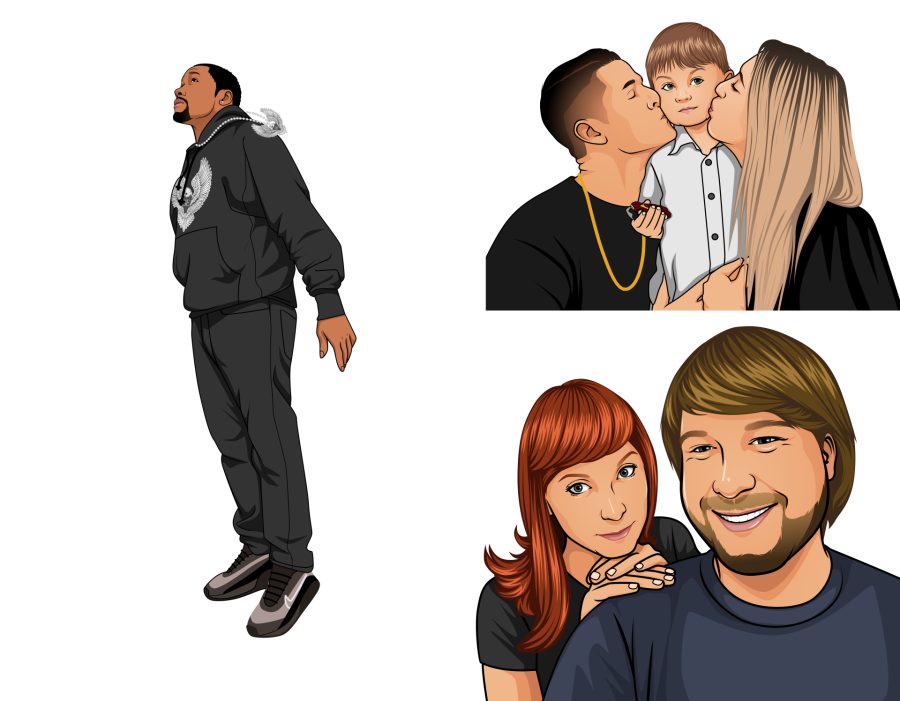 I Will Make a Unique Portrait Cartoon of You