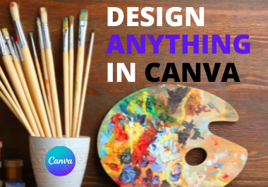 I will design a canva, logo, social media post for your business