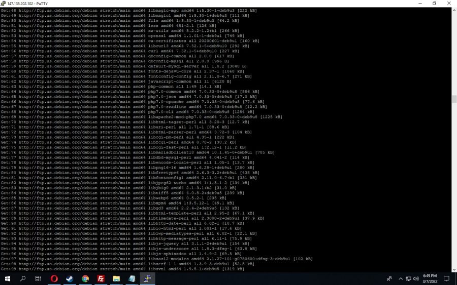 I will install Open Game Panel 