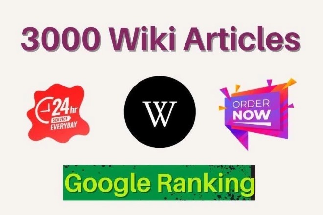 3000 wiki backlinks, High DA SEO Dofollow Backlinks