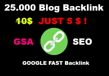 (2022) 25,000 Blog Comments Backlinks for Google SEO, GSA Search Engine Ranker