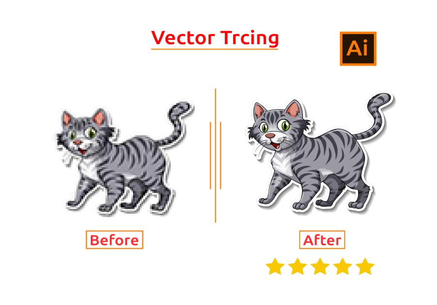 I will manually vectorize image, recreate, redraw, edit or line art logo.