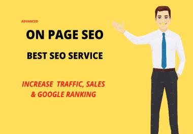 I will do advanced on page SEO service of WordPress website
