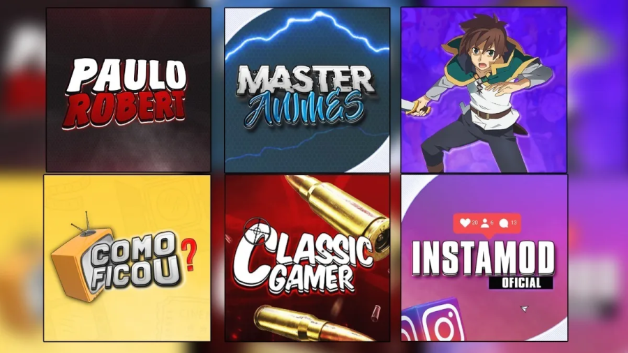 Arts pack Banner,Logo,Introduction,end of video,button cheered up.