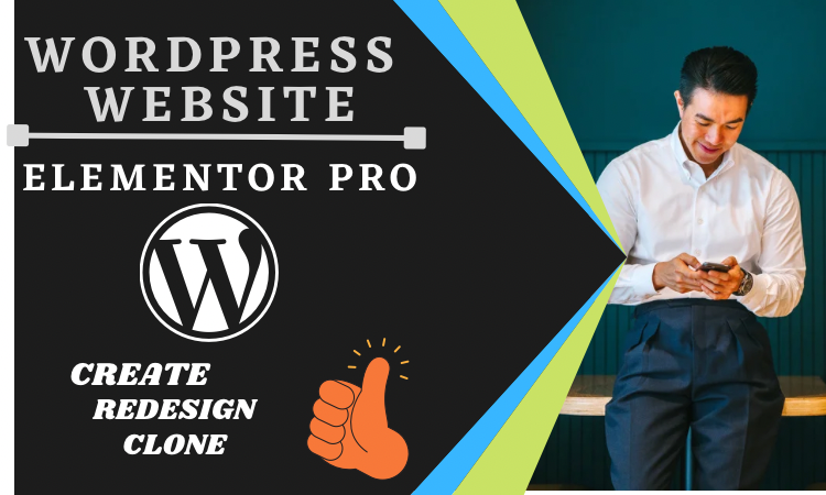 I can create, clone or redesign website on wordpress