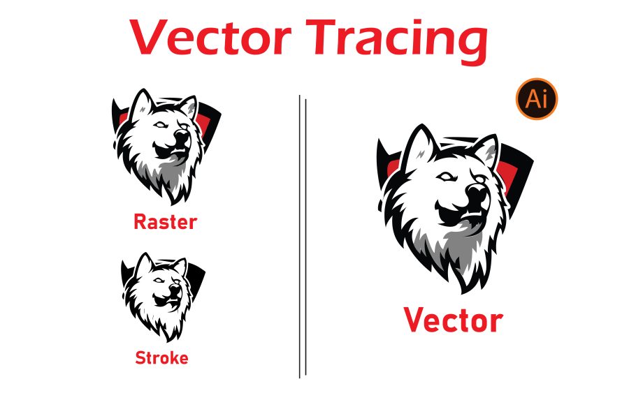  I will do manual vector tracing, image to vector, logos for vector tracing