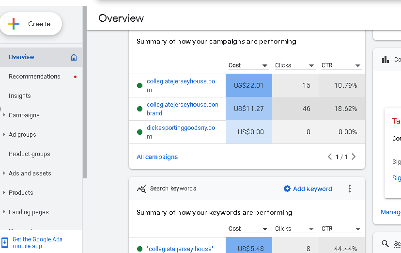 I will create and run google adwords ads