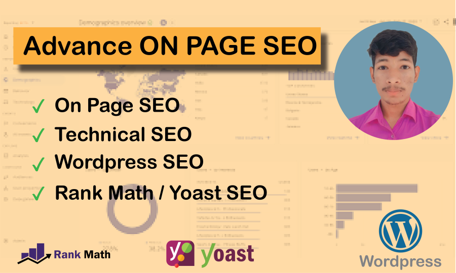 I will do onpage SEO and technical optimization for your WordPress website	