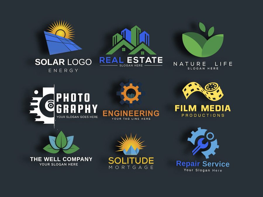 I will design 2 memorable modern minimalist business logo design