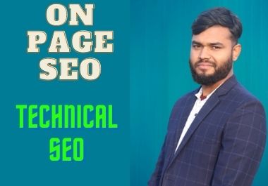 I Will do On Page SEO & Technical SEO to Top Rank your website