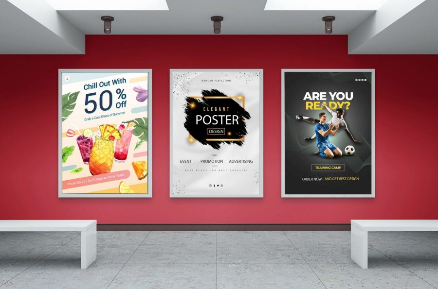 I will design advertising poster and billboard 