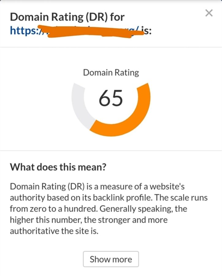 I will Increase your website DR (DOMAIN RATING) 50+