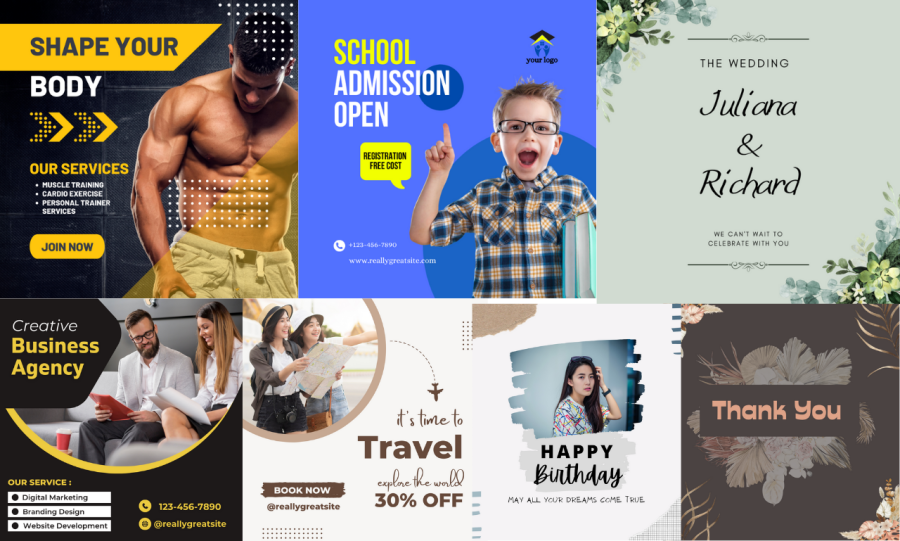 I will create a professional Instagram cover, ad, and banner