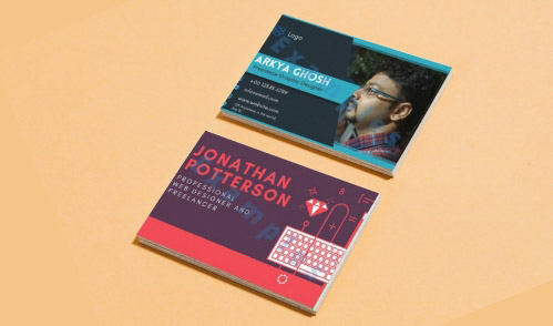 We can make attractive business card designs