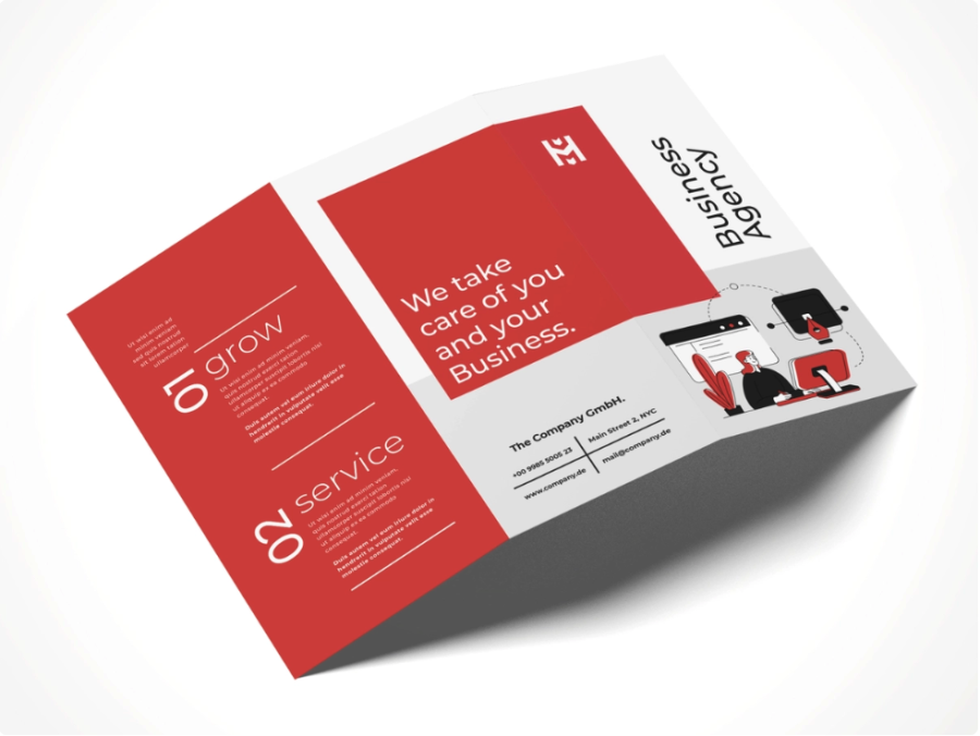 Bi fold, Tri fold, and Multipage Brochure
