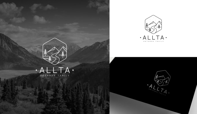 I will do modern logo, line art text or badge logo design