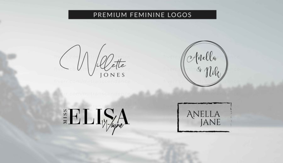 I will do modern logo, line art text or badge logo design