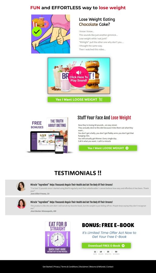 I will Create Landing Pages for Marketing