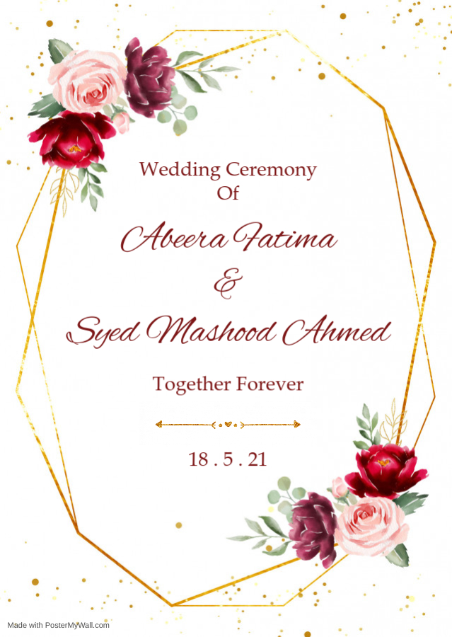 I Will Create An Artistic Invitation Design