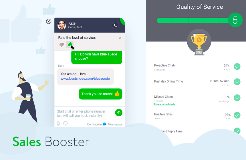 Install jivolive chat to your website
