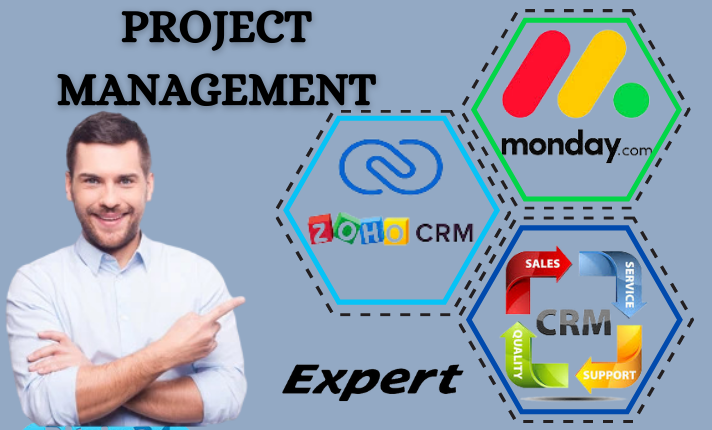 Setup, customize CRM for Zoho crm, zoho analytics, bitrix24