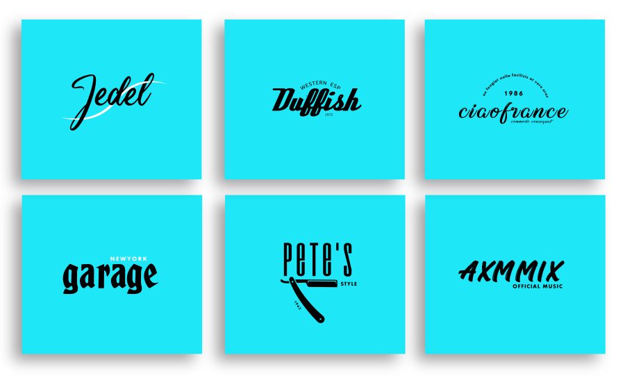 I will design modern hand drawn lettering, calligraphy, typo logo