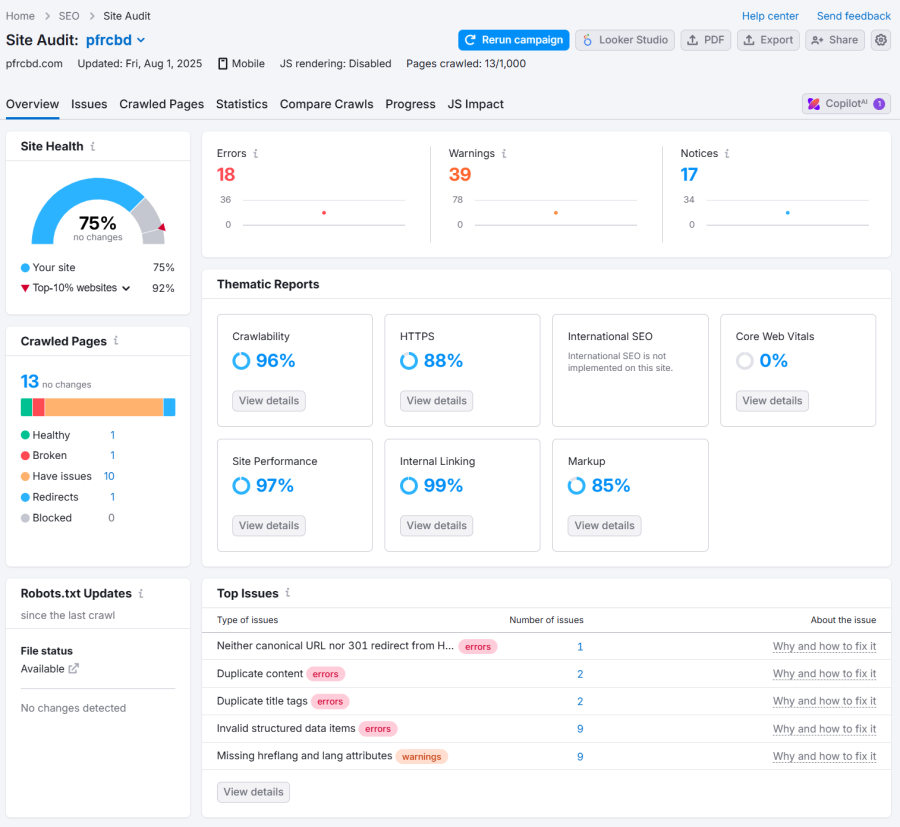 I Will Deliver a Detailed SEO Website Audit and Action Plan