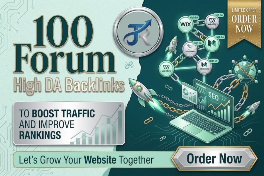 100 Quality Forum Backlinks to Boost Website SEO & Search Visibility 
