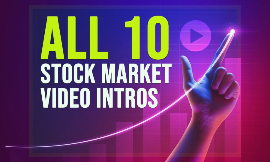 All 10 Stock Market, Forex logo intro video animations