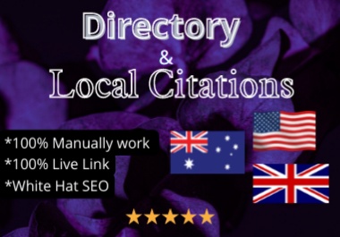  I will do Local Citations or Business Listing to Promote your Business