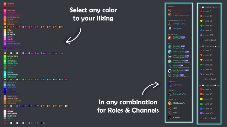I will create a fully unique and the most modern discord server to impress your community, 