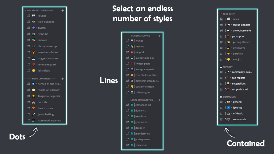 I will create a fully unique and the most modern discord server to impress your community, 