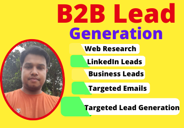 I will Provide 100 targeted list building and lead generation for companies in any sector 