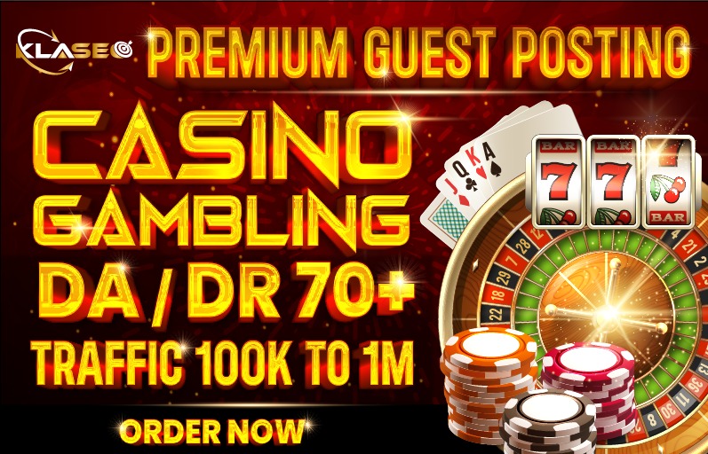Rank Your 1st Casino, Buy 2 Get 1 Free Paid 20x Guest Post Dofollow link DA50+DR50+ Traffic 1k to1M 